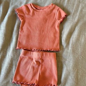 Rust colored matching set